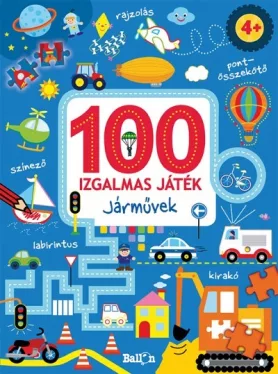 100 izgalmas játék - Járművek
