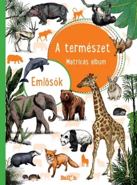 A természet - Matricás album - Emlősök
