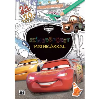 Színezőfüzet matricákkal - Verdák