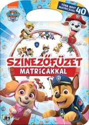   Színezőfüzet matricákkal - Mancs őrjárat - Több mint 40 matricával