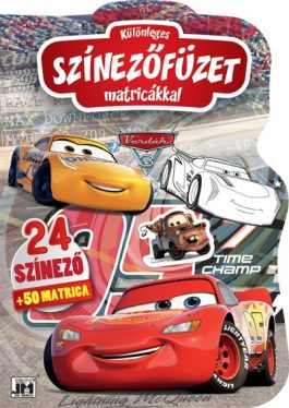 Különleges színezőfüzet matricákkal: Verdák 3