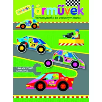 Matricás járművek - Versenyautók és versenymotorok