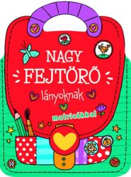 Nagy fejtörő - lányoknak matricákkal