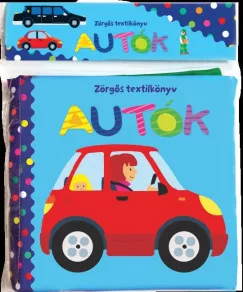 Zörgős textilkönyv - Autók*