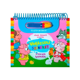 Varázsolj színeket! - A három kismalac