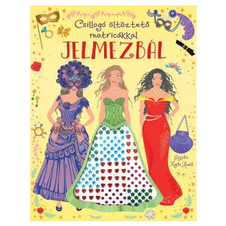 Csillogó öltöztető matricákkal - Jelmezbál