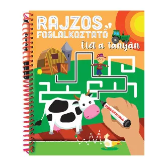 Rajzos foglalkoztató - Élet a tanyán