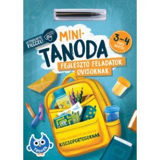Pataki Andrea - Minitanoda fejlesztő feladatok ovisoknak - 3-4 éves kortól - letörölhető filccel