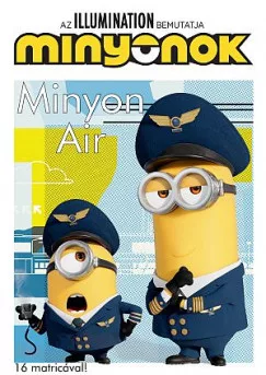 Minyonok - Minyon Air - 16 matricával!