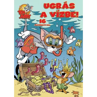 Tom & Jerry - Ugrás a vízbe! - 16 matricával!