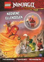  Lego Ninjago - Kedvenc ellenségek - Foglalkoztatókönyv minifigurával