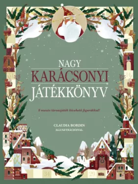 Nagy karácsonyi játékkönyv - 8 mesés társasjáték kivehető figurákkal!