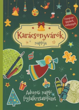 Karácsonyvárók naplója - Adventi napló foglalkoztatófüzet