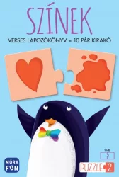   Színek - Verses lapozókönyv + 10 pár kirakó - Játssz a színekkel!
