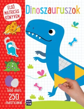 Első matricás könyvem: Dinoszauruszok