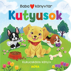 Babakönyvtár - Kutyusok - Kukucskálós könyv