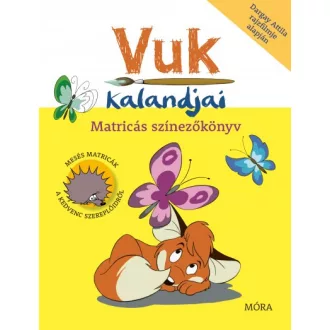 Vuk kalandjai - Matricás színezőkönyv
