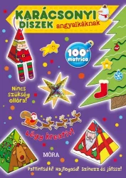   Karácsonyi díszek angyalkáknak - matricás foglalkoztatókönyv