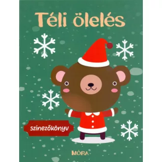 Téli ölelés - színezőkönyv