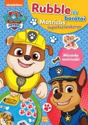   Mancs őrjárat - Rubble és barátai - Matricás foglalkoztatókönyv