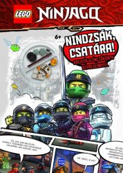   LEGO Ninjago - Nindzsák, csatára! - Kreatív színezőkönyv képregénnyel! - Ajándék Cole minifigurával