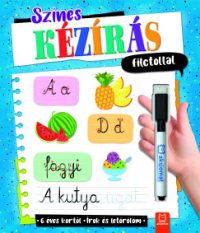   Színes kézírás filctollal - Írok és letörlöm - 6 éves kortól