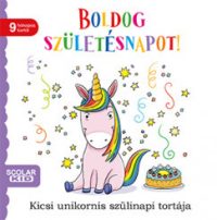   Boldog születésnapot! - Kicsi unikornis szülinapi tortája