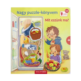 Nagy puzzle-könyvem - Mit eszünk ma?