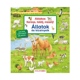 Ablakos Keress, találj, mesélj! - Állatok és kicsinyeik