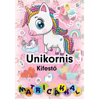 Unikornisok matricás kifestő