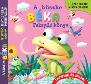 A büszke béka - felnyíló könyv