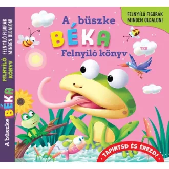 A büszke béka - felnyíló könyv