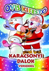 Karácsonyi dalok versekkel - Ovis kifestő