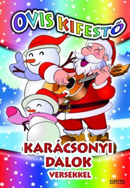 Karácsonyi dalok versekkel - Ovis kifestő