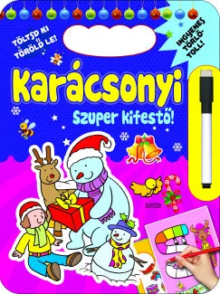 Karácsonyi szuper kifestő