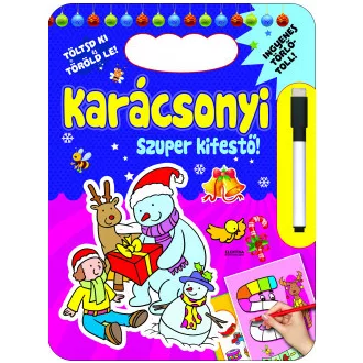 Karácsonyi szuper kifestő