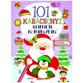 101 karácsonyi matricás foglalkoztató