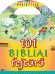 101 bibliai fejtörő - Színes matricákkal