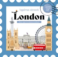 Laura Re - Izgalmas városok - LONDON - Építs saját minivárost, és játssz!