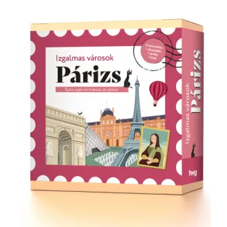 Laura Re - Izgalmas városok - PÁRIZS - Építs saját minivárost, és játssz!