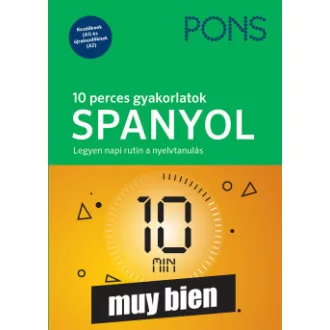 Dr. María Jesús Peréz Bazán - Marta Walter Perera - PONS 10 perces gyakorlatok SPANYOL