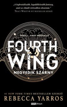Fourth Wing - Negyedik szárny - Éldekorált