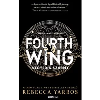Fourth Wing - Negyedik szárny - Éldekorált