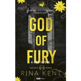 Rina Kent - God of Fury - A düh istene - Éldekorált (7191 Ft)