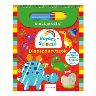 Varázs színező - Dinoszauruszok