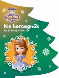 Disney - Kis hercegnők karácsonyi színezője