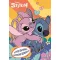 Stitch és Angel matricás színezője