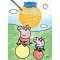 Vízzel festhető színezőkönyv - Peppa malac