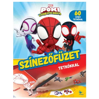 Színezőfüzet tetkókkal - Póki és csodálatos barátai