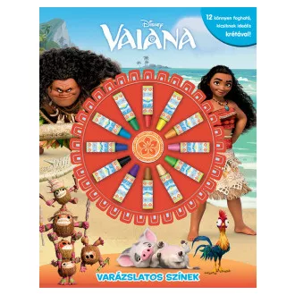 Varázslatos színek: Vaiana